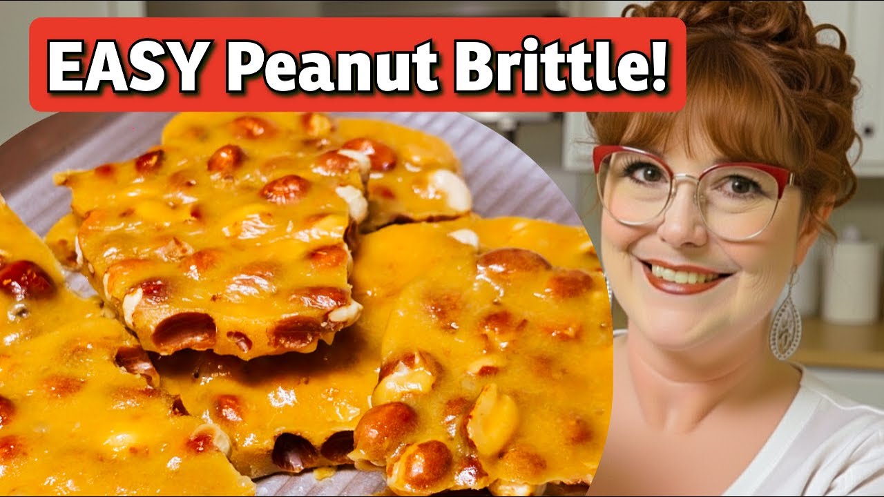 10 Minute Peanut Brittle - Old Fashioned Southern Recipes Made Easy
