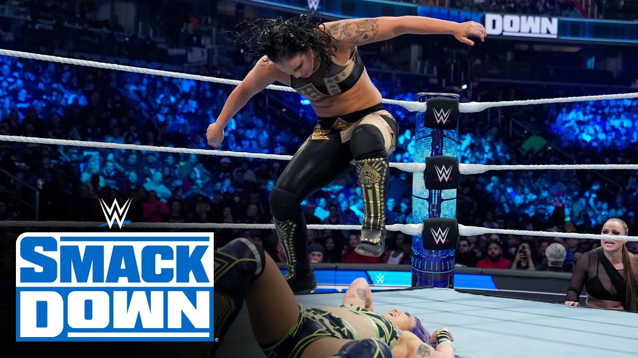 Шайна Баслер жестоко наказывает руку Теган Нокс: SmackDown, 3 марта 2023 г.