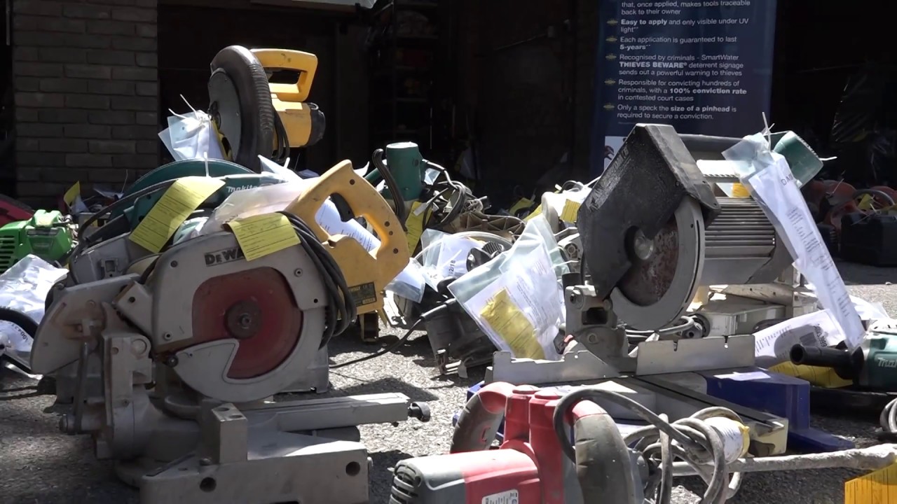 How stolen tools were returned to their rightful owners