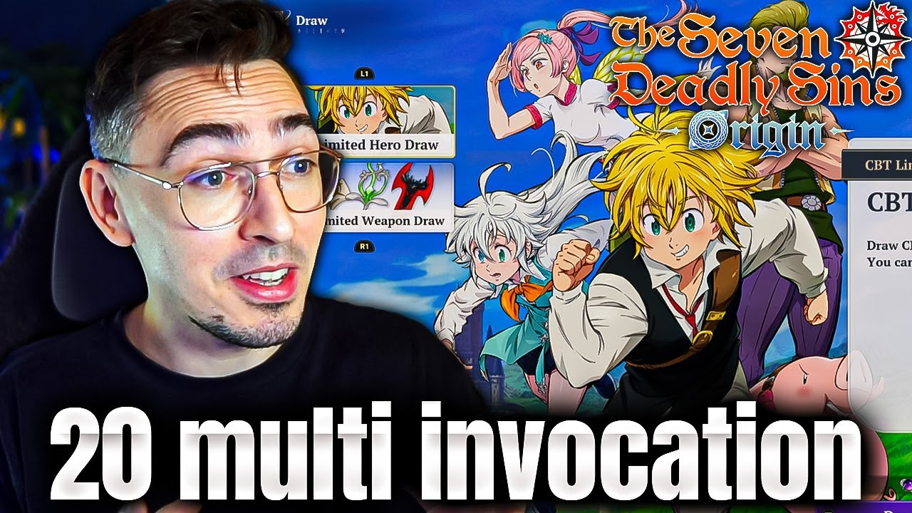 20 MULTI INVOCATION OFFERTES 😍 THE SEVEN DEADLY SINS ORIGIN