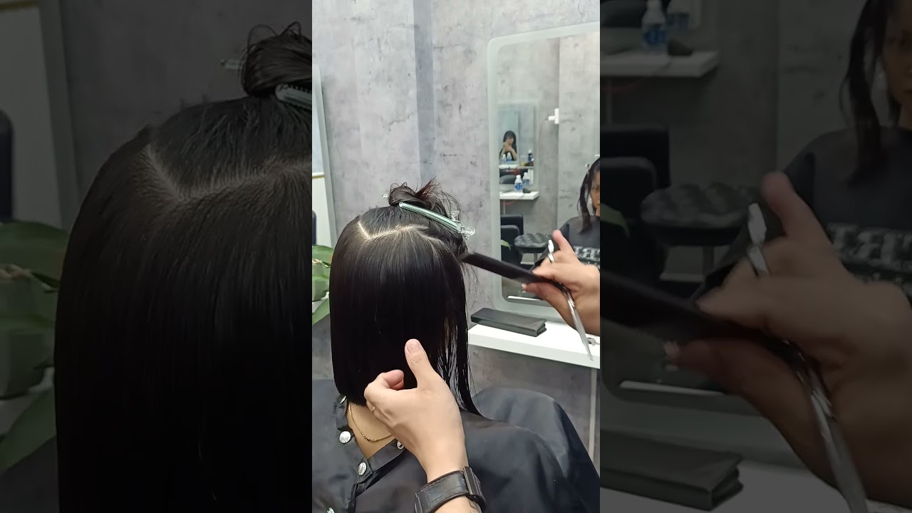 👉Bài cắt Bob layer nhanh và đẹp🥰