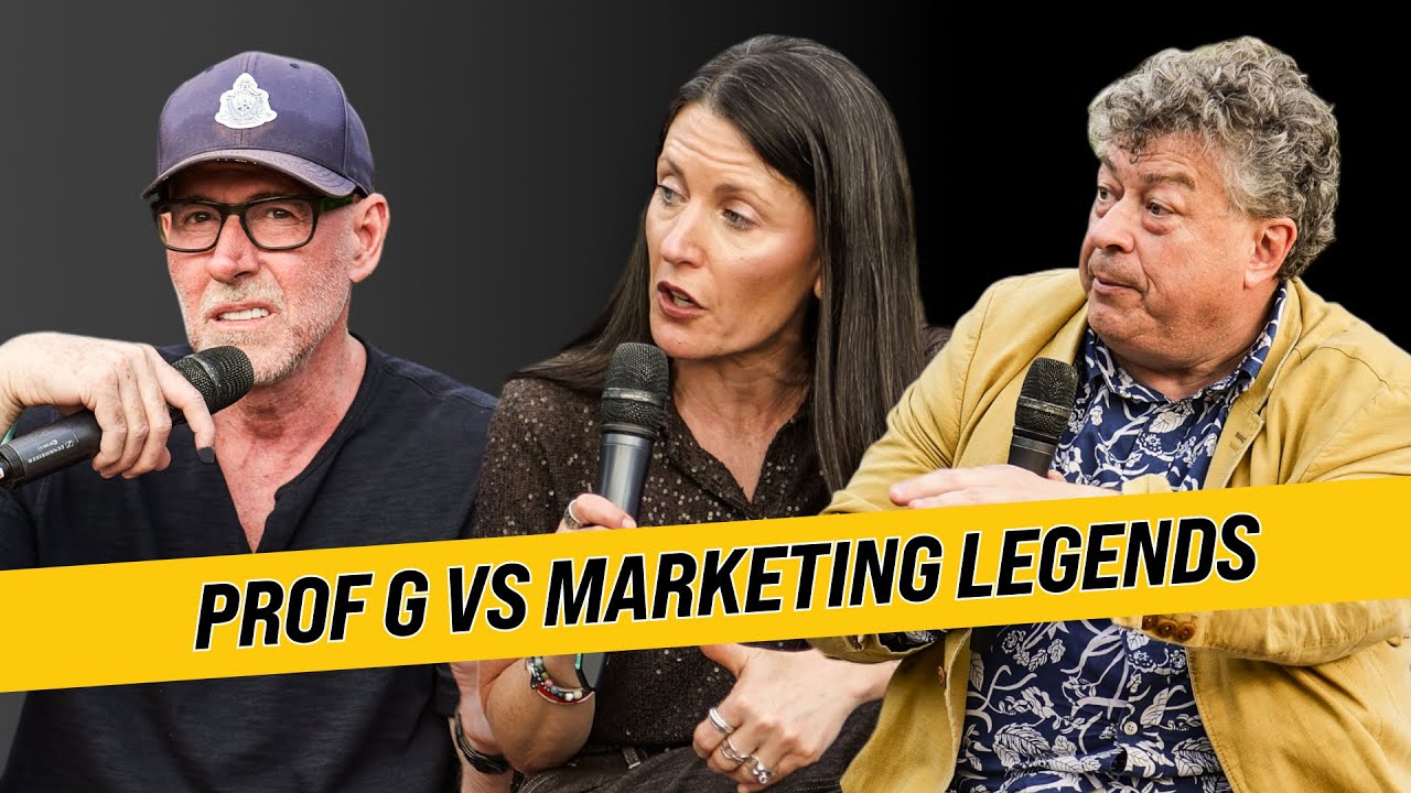 Prof G vs Kory Marchisotto vs Rory Sutherland, a debate on brand, risk & the future of the CMO