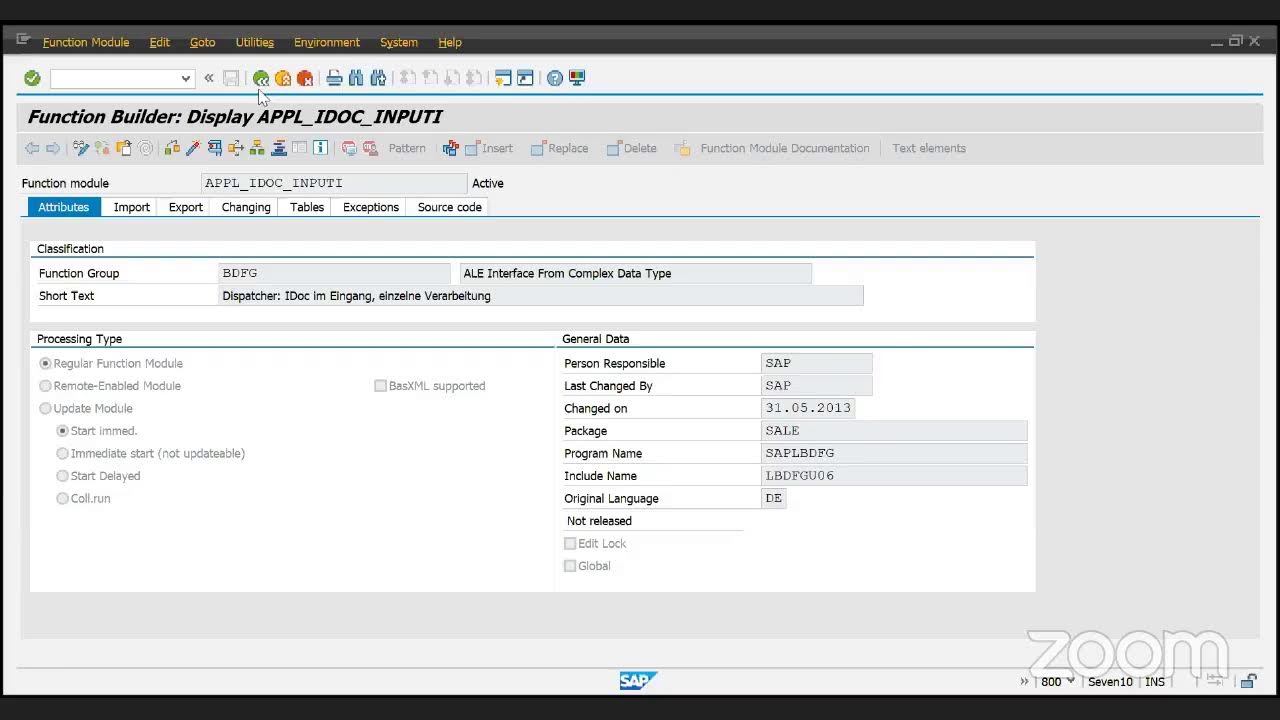 SAP ABAP ALE IDOC Configuration