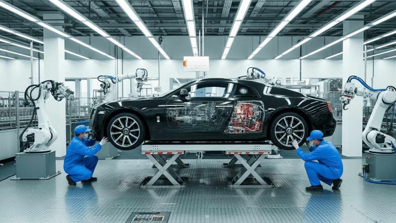 Inside the Rolls-Royce Factory — How Luxury Cars Are Crafted by Hand