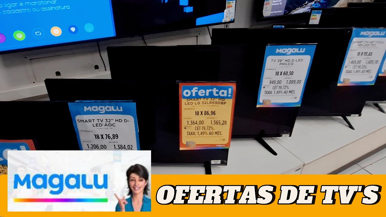 PREÇOS DE TVS - MAGAZINE LUIZA