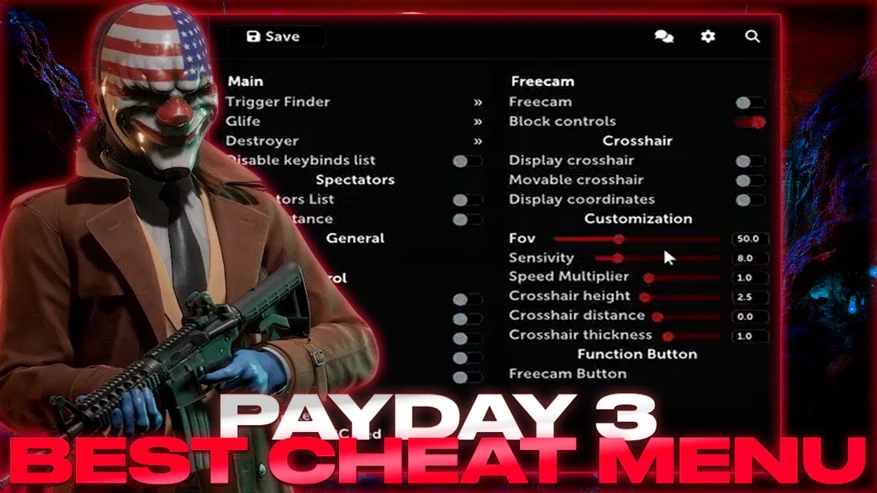 **[THE BEST] Payday 3 - Best Cheat Menu | Updated Cheat For PD3 | Wallhack, Aim & Many | FREE 100%**