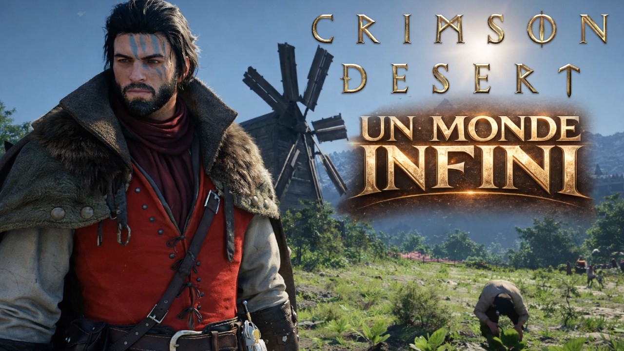 Crimson Desert 3eme video Un monde infini ?