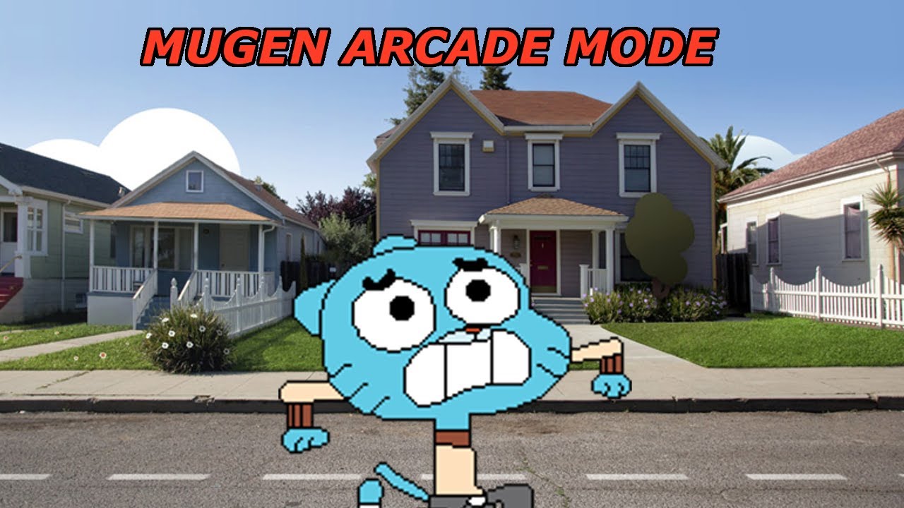 MUGEN Arcade Mode with Gumball Watterson