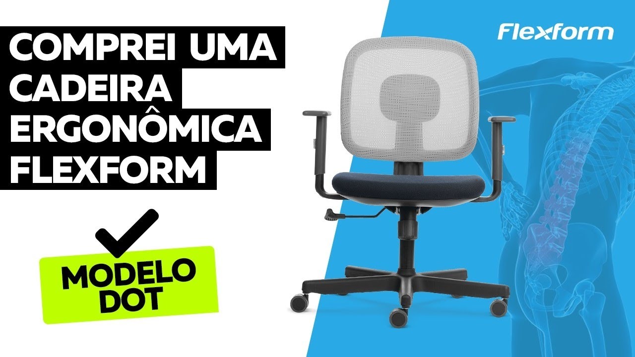 Tudo sobre a cadeira ergonômica DOT da Flexform