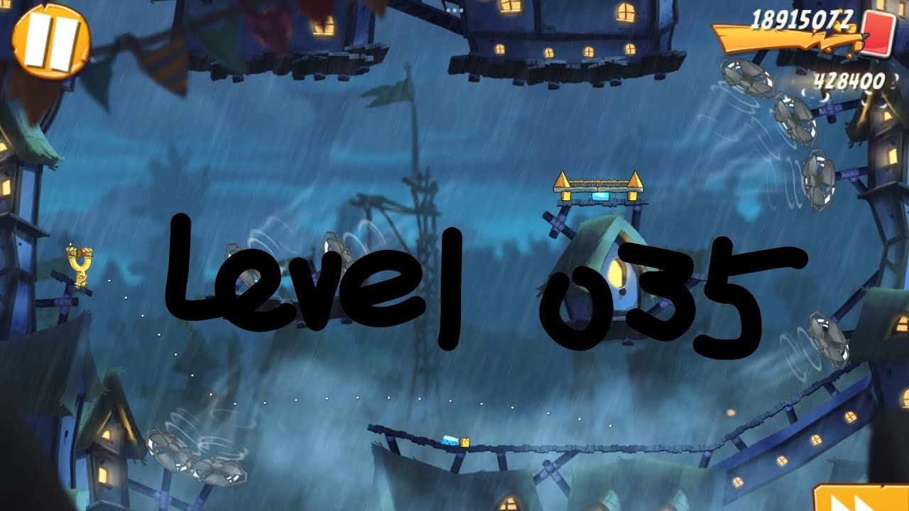 Angry Birds 2:kfc + Before Sleep overnight to do this Level。