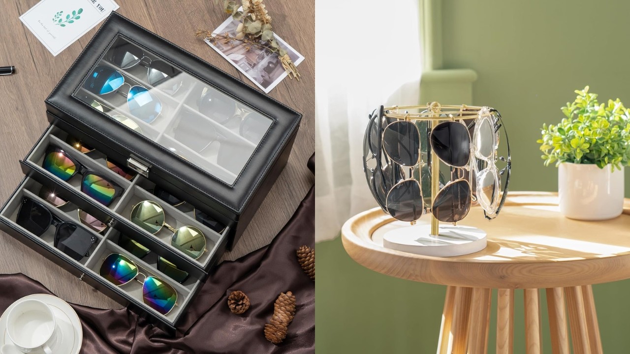 💥Top 5 Sunglasses Organizers on Amazon