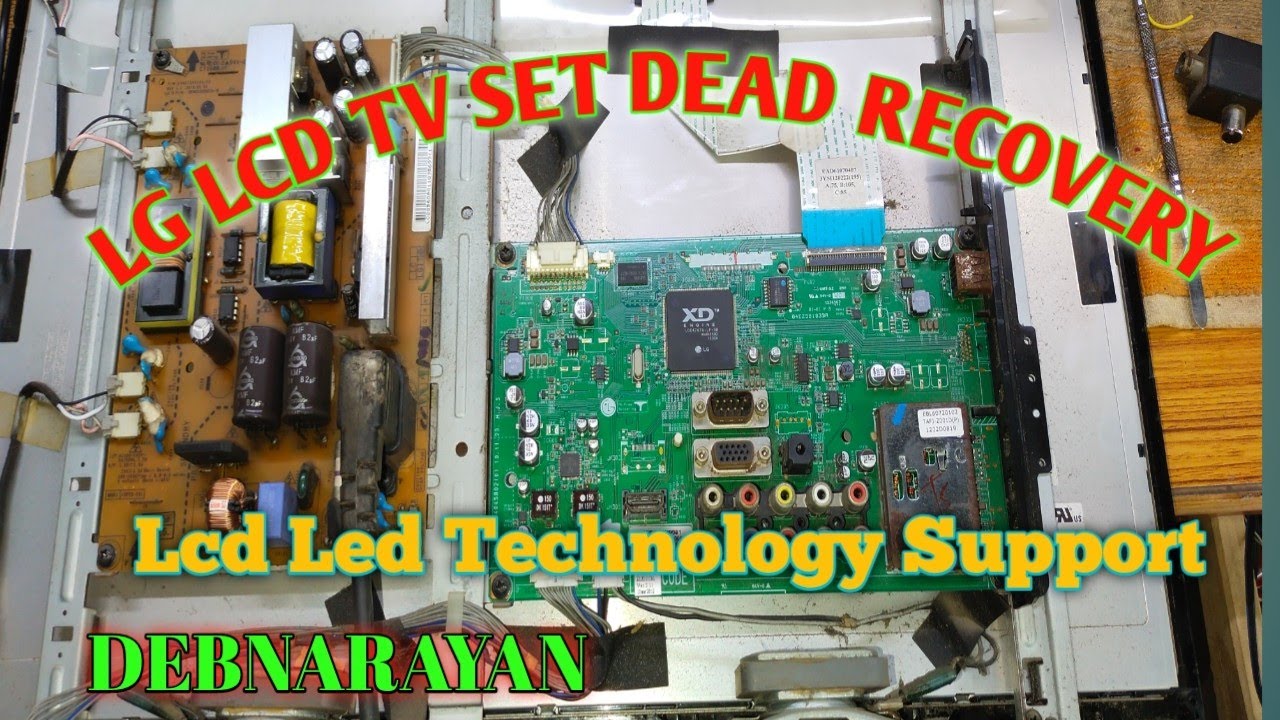 Lg Lcd Tv No Indicator, No Power On,#Set Dead Recovery