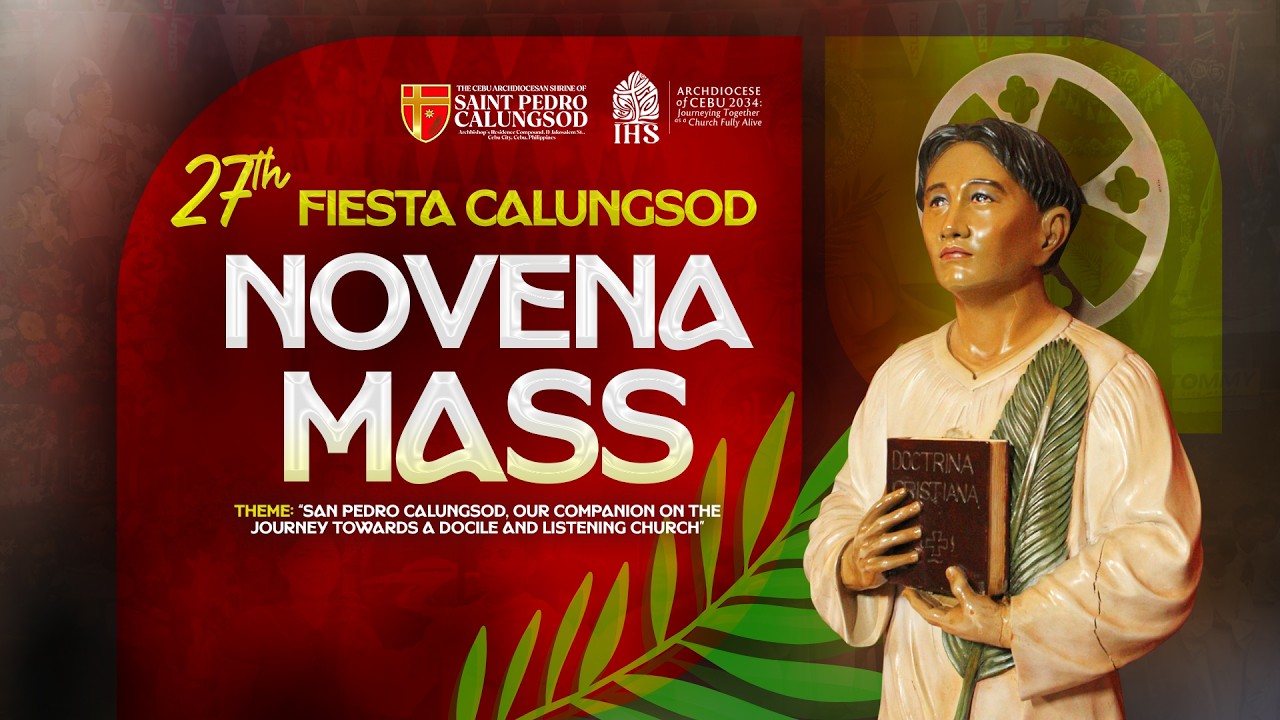 March 21, 2026   |  Third Day Novena Mass in Honor of Saint Pedro Calungsod
