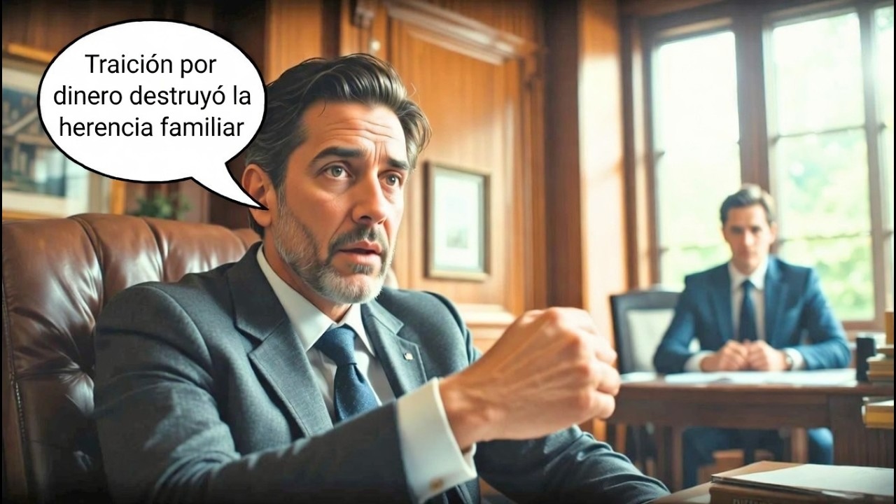 Traición por dinero destruyó la.....