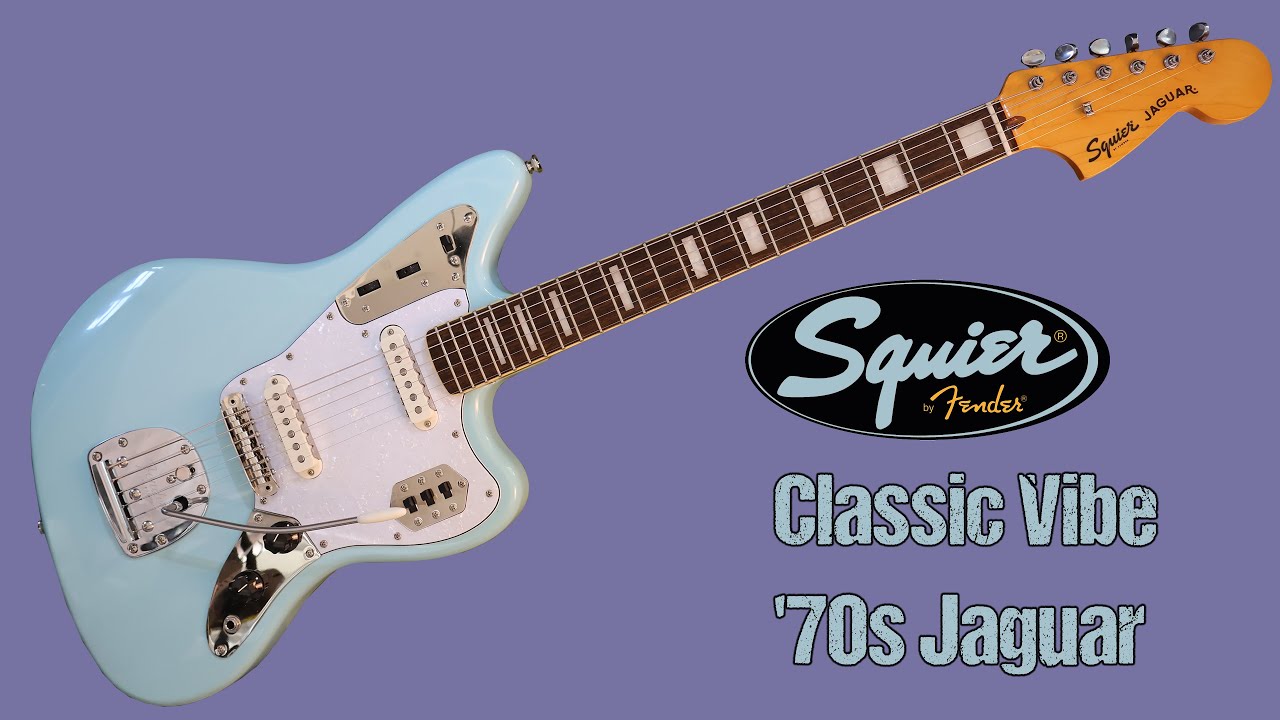 Squier Classic Vibe ‘70s Jaguar #guitar #fenderjaguar #squierclassicvibe #guitarplayer #guitarist