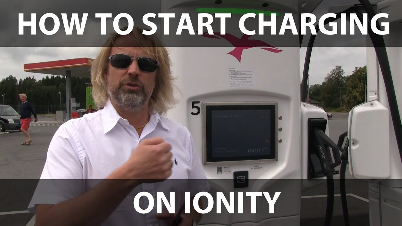 Tips on how to start charging on Ionity
