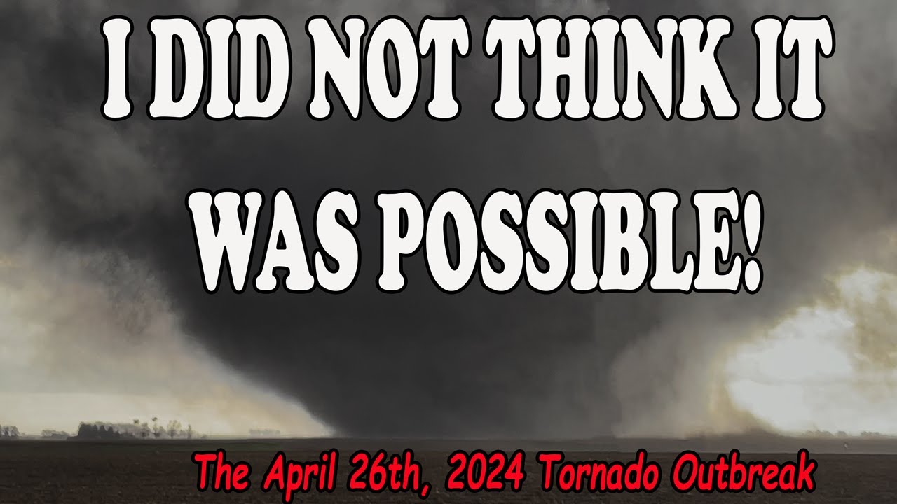 Lincoln. Elkhorn. Minden. Harlan. A Tornado Outbreak I Didn't Think Was Possible (April 26, 2024)