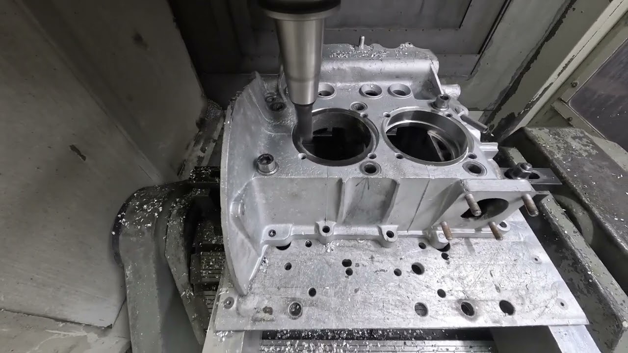 VW Käfer Typ 1 & Porsche 914 Typ 4 Motorgehäuse aufbohren