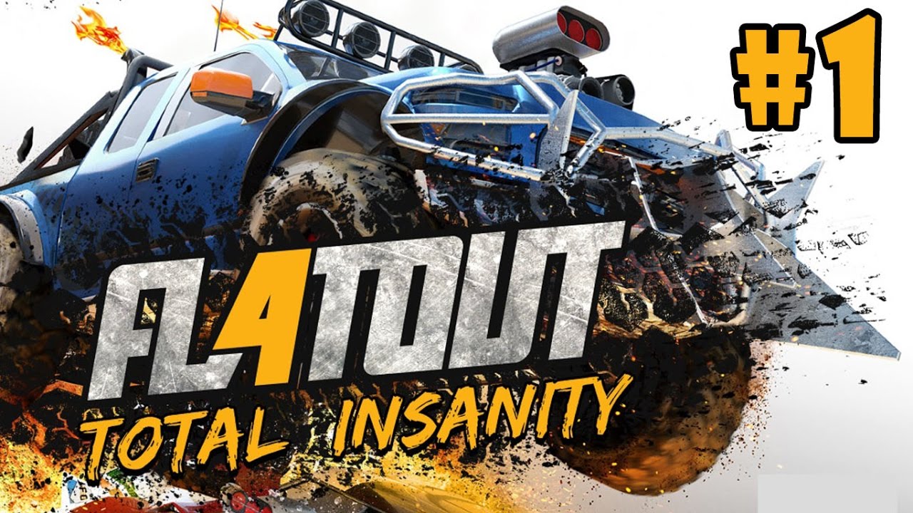 FlatOut 4: Total Insanity - Walkthrough - Part 1 - Derby Rookie Cup (PS4 Pro HD) [1080p60FPS]