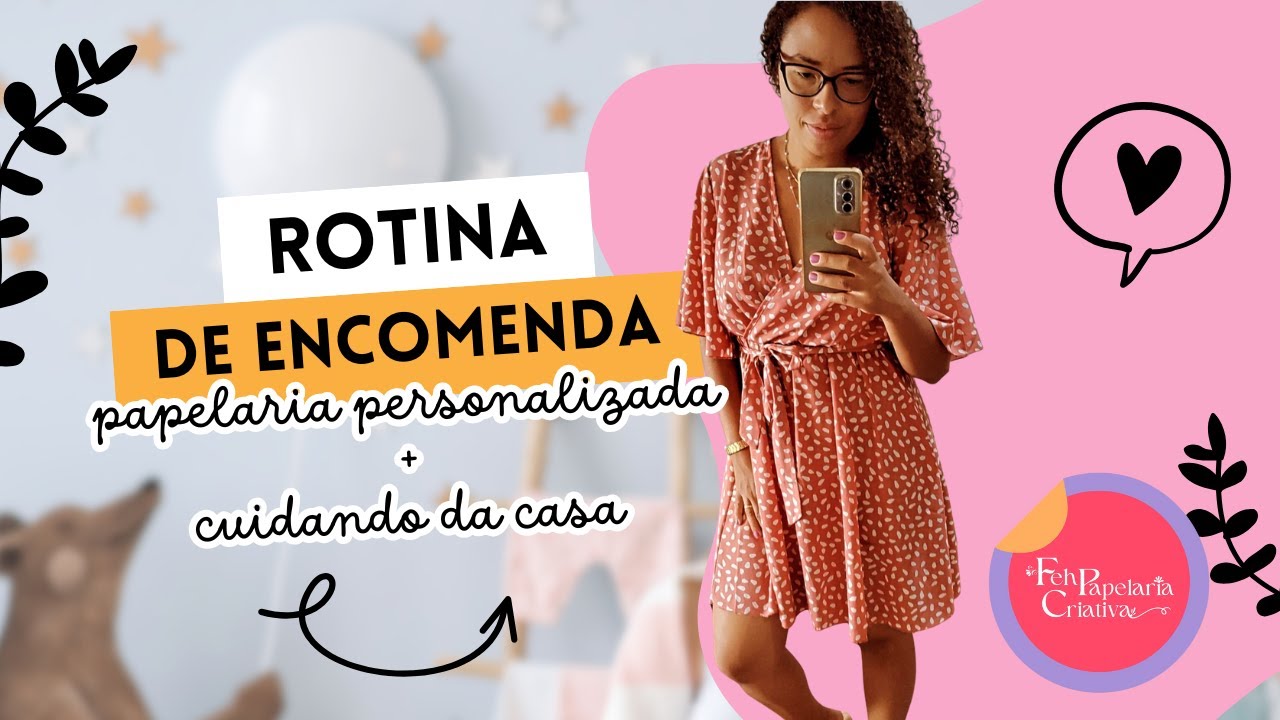Rotina de encomendas - papelaria personalizada #papelariacriativa #rotinaencomenda