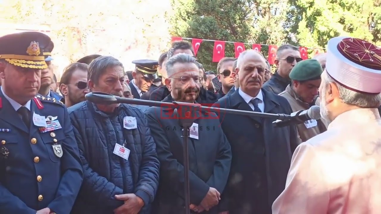 Şehit Üsteğmen Emre MERCAN ' ın Cenaze Töreni