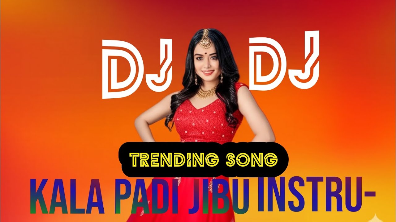 dj Kala padi jibu, trending song, Sambalpuri instrumental cover, dj bablu jal remix