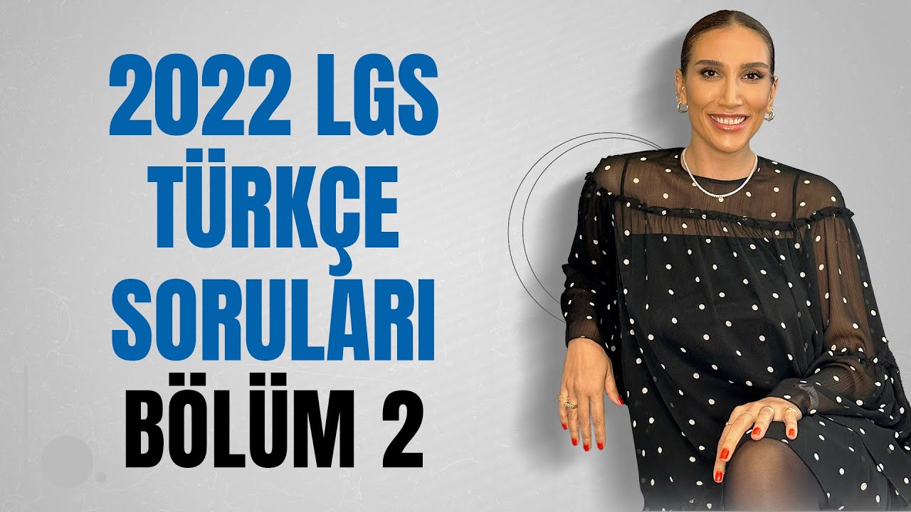 2022 LGS Türkçe Soruları #lgs #lgstürkçe