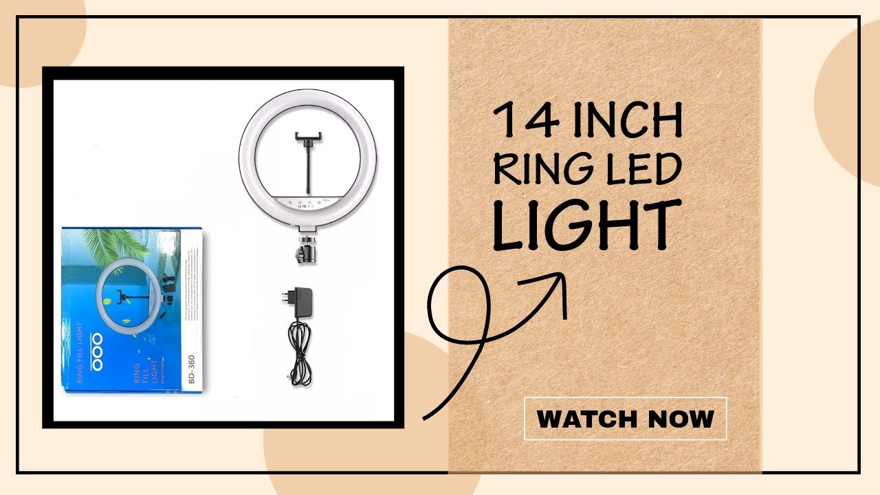 14 Inch Ring Led light | রিং লাইট এর দাম জানুন|  ring light price in Bangladesh 2023
