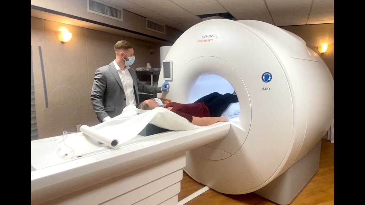Extra Wide Bore MRI with Metal Artifact Reduction