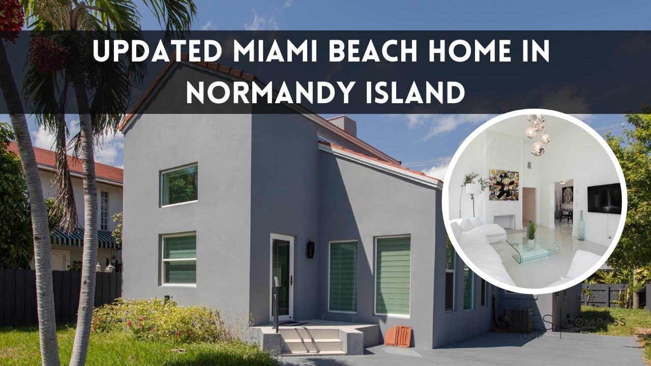 Updated Miami Beach Home In Normandy Island | 1327 Biarritz, Miami Beach, FL