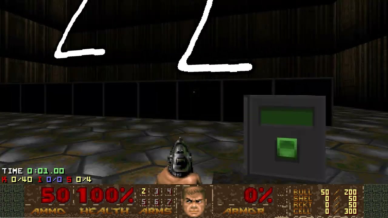 Doom 2: TNT3 MAP23 in 0:01.69 Pacifist
