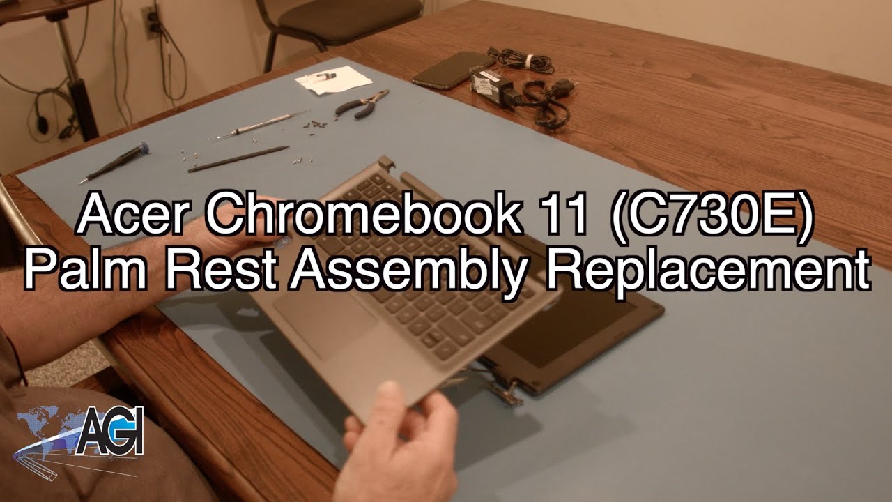 Acer Chromebook 11 C730E Palm Rest Assembly Replacement