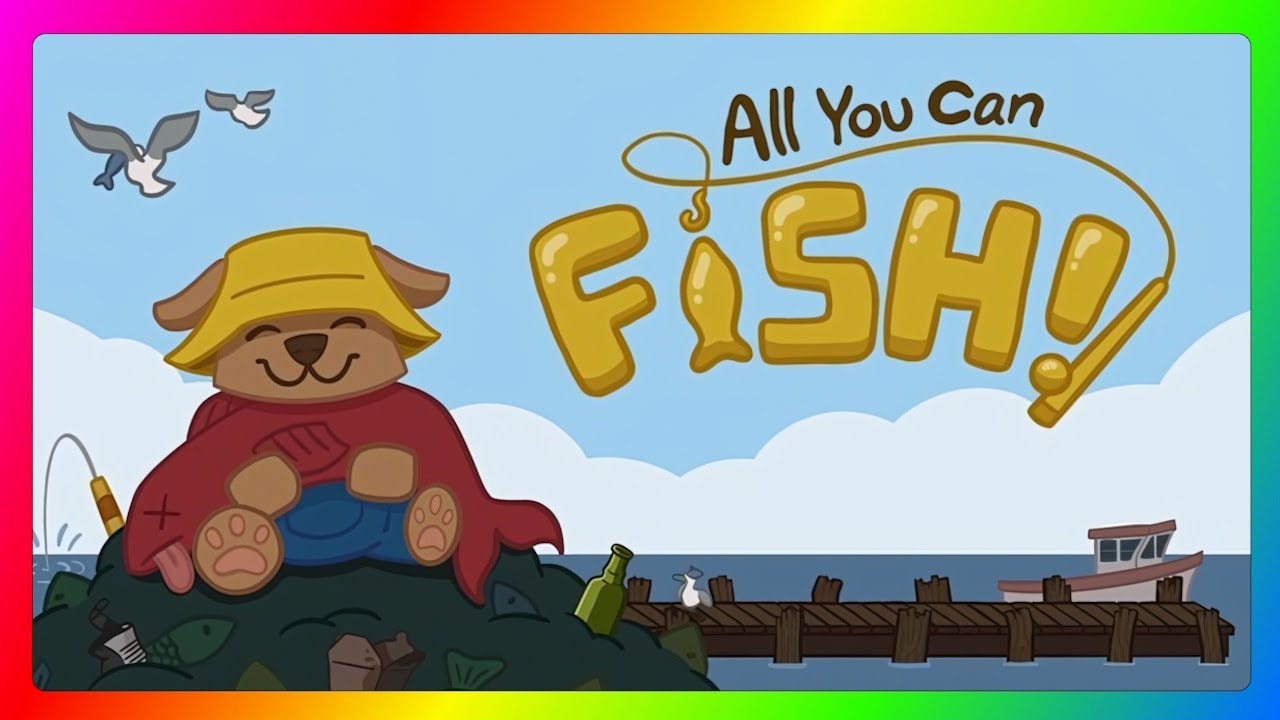 Let's Try: All you can FISH demo - a fun incremental fishing game about being the best fisher dog