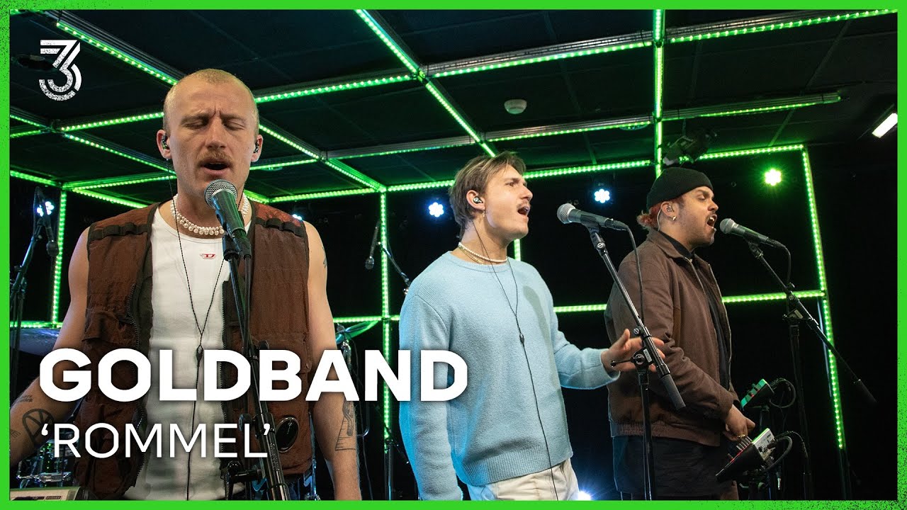 Goldband live met ‘Rommel’ | 3FM Live Box | NPO 3FM