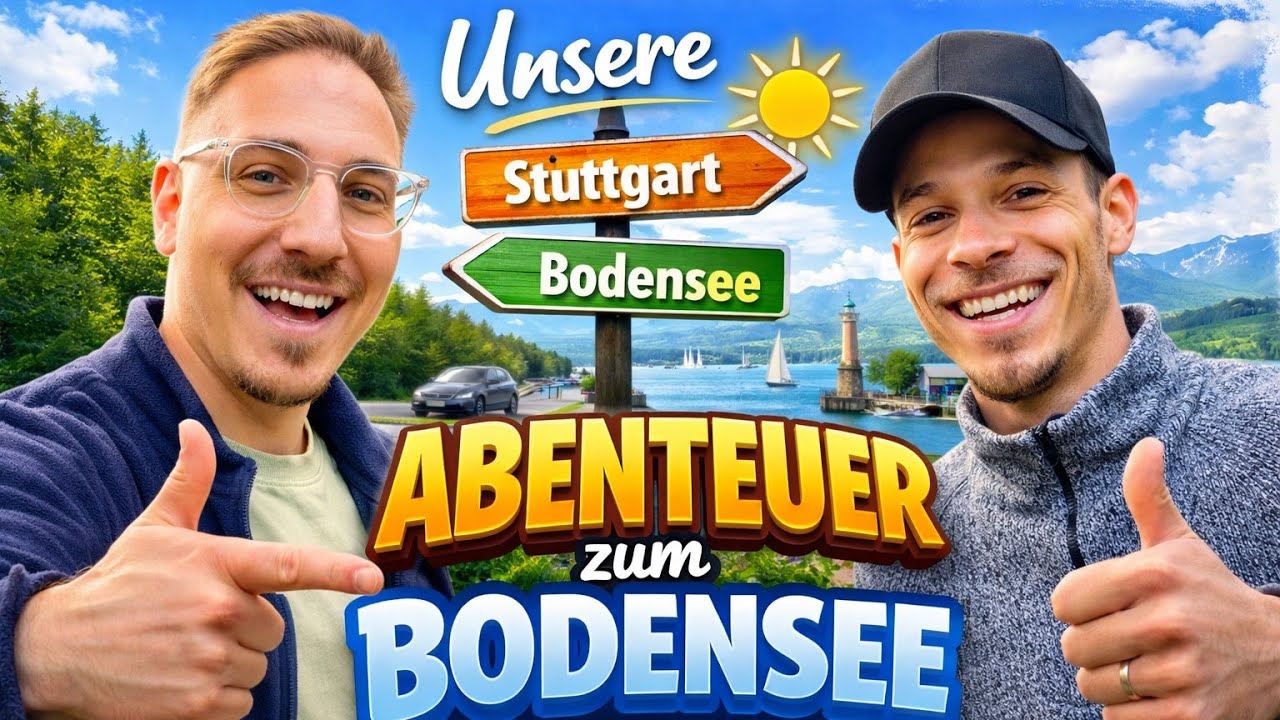 182Km von Stuttgart zum Bodensee (Dauer Regen 🌧️ und umgestürzte Bäume 🌳 )