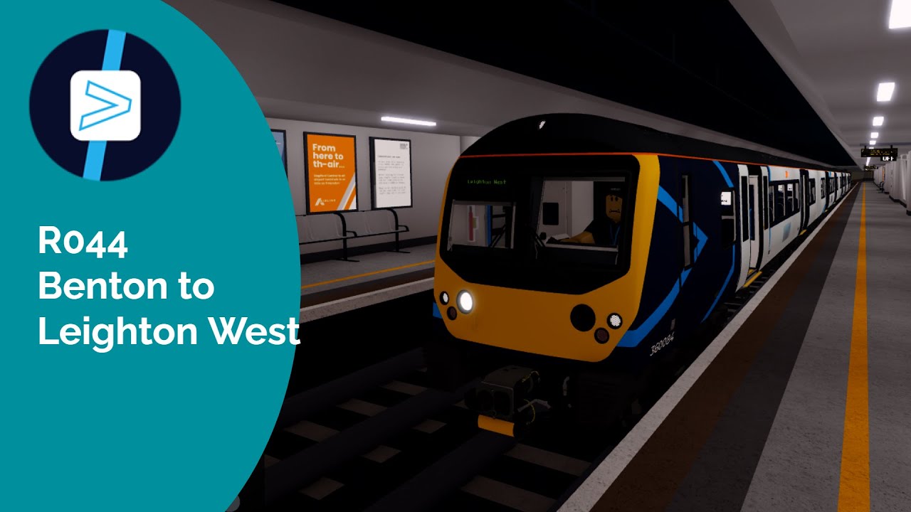 SCR v2.2: Benton to Leighton West Timelapse (REMESHED Class 360) - Stepford County Railway