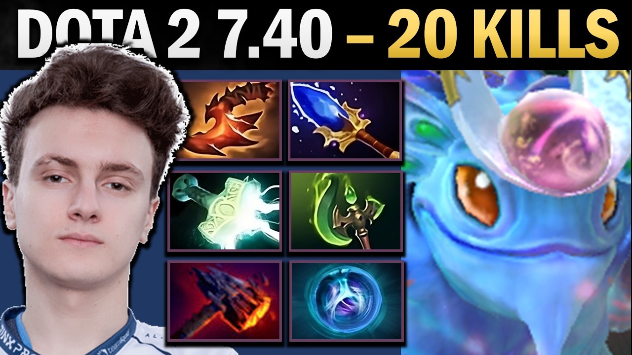 Пак Про Мид с Парасмой и Мьёльниром - геймплей в Dota
