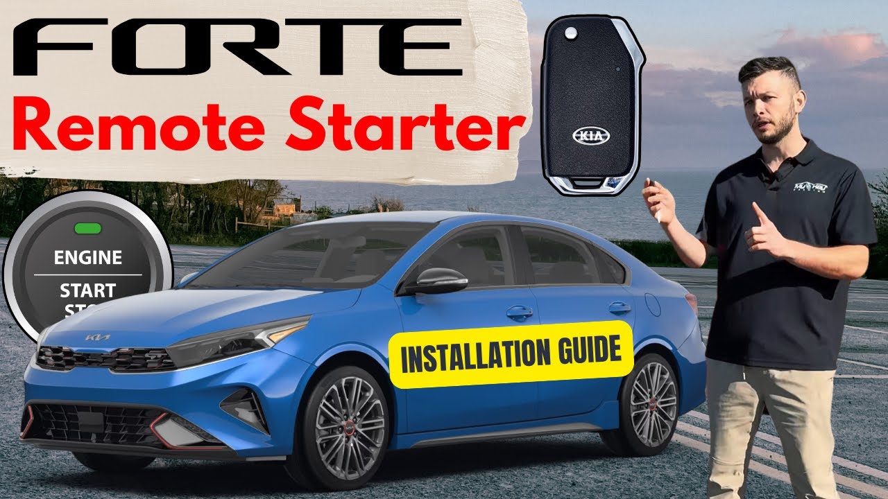 Kia Forte 2022-2024 Дистанционный запуск двигателя | Кнопка | Как установить | MyKey Premium