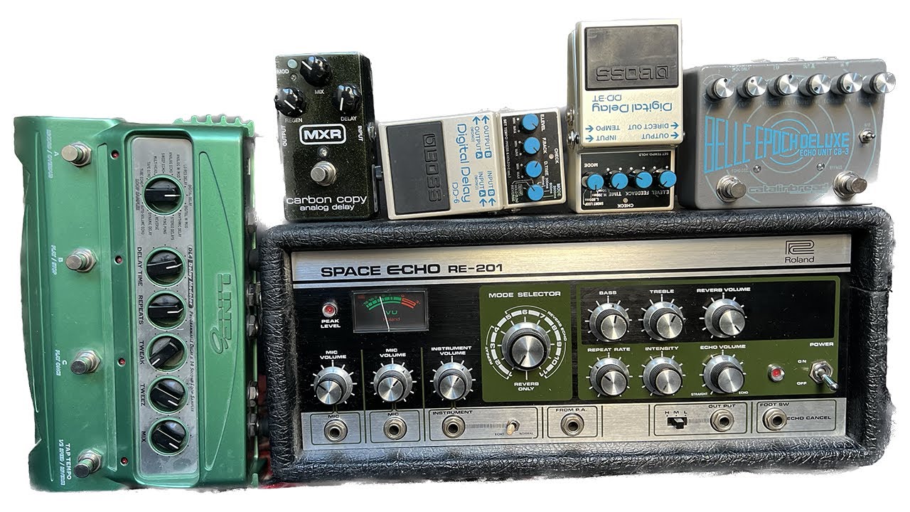 My top delay pedals & how I use them: slapback, epic solos & sonic mayhem