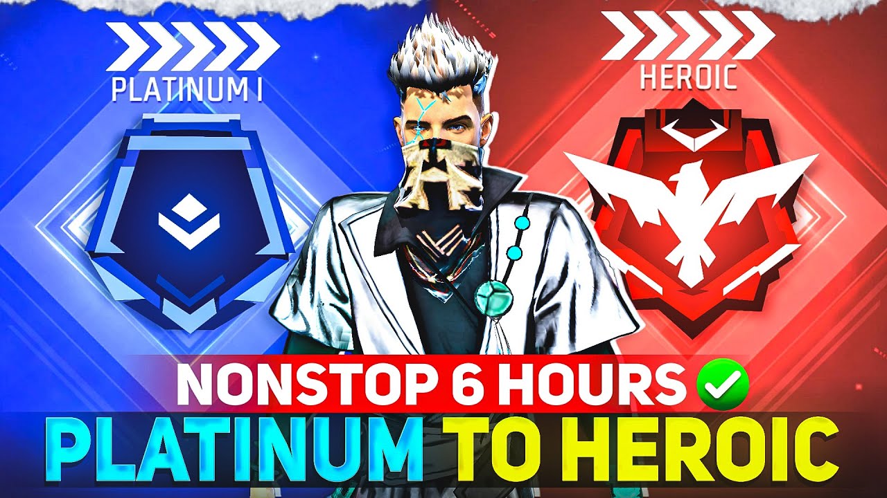 Finally Heroic Done 📈 Cs Rank Pushing With Random Players 🥵 #oshangaming