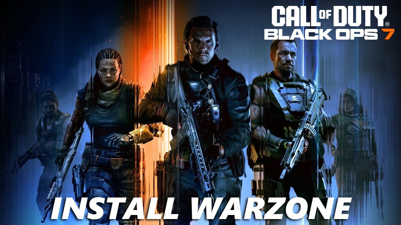 Как установить Warzone в Call Of Duty Black Ops 7