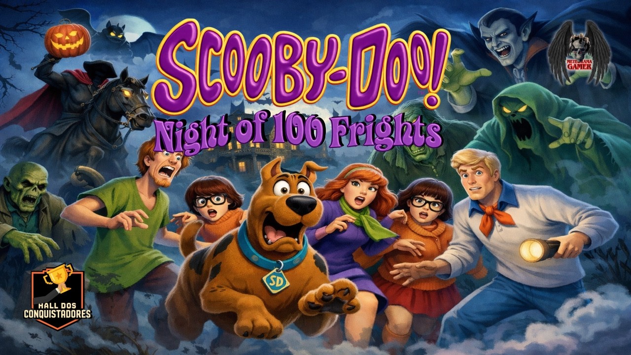 Nostalgia procurando biscoitos do Scooby-Doo #ScoobyDooNightof100Frights #GameCube #meteoramagamer