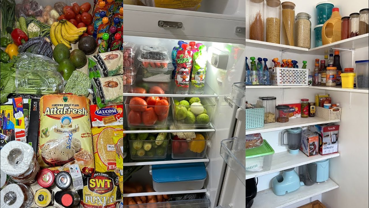 Ежемесячный закуп продуктов, организация кладовой, пополнение запасов в холодильнике, угандийский...