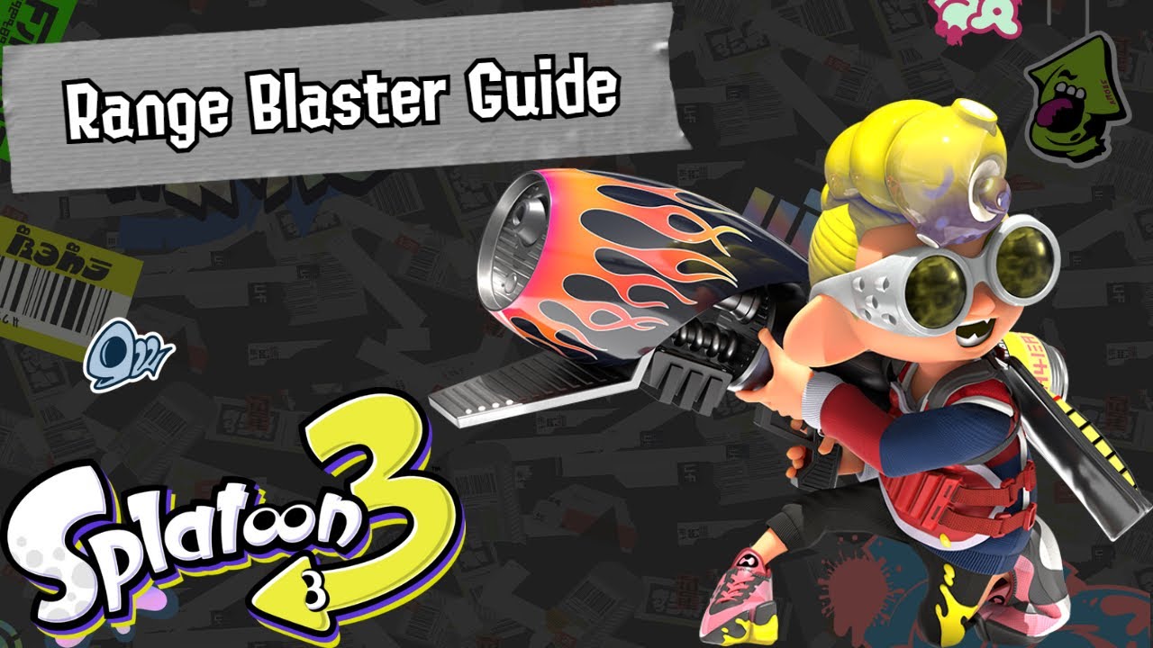 SPLATOON 3  | How to use the Range Blaster