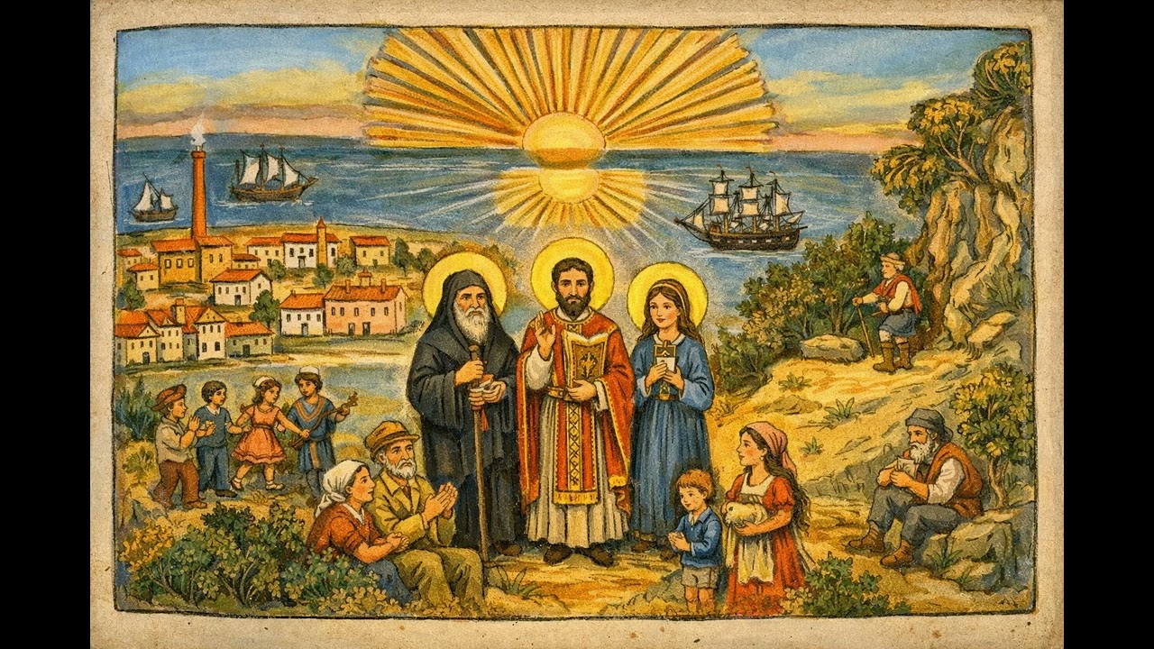 Newly Revealed Saints (Folk Song) | Edward Lytton | For Saints Raphael, Nicholas & Irene of Lesbos