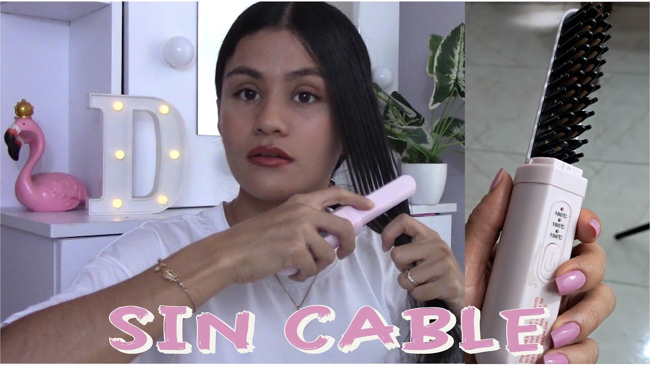 INCREÍBLE MANERA DE RETOCAR EL PELO - VERSIÓN PEINE ALISADOR DE CABELLO TEMU