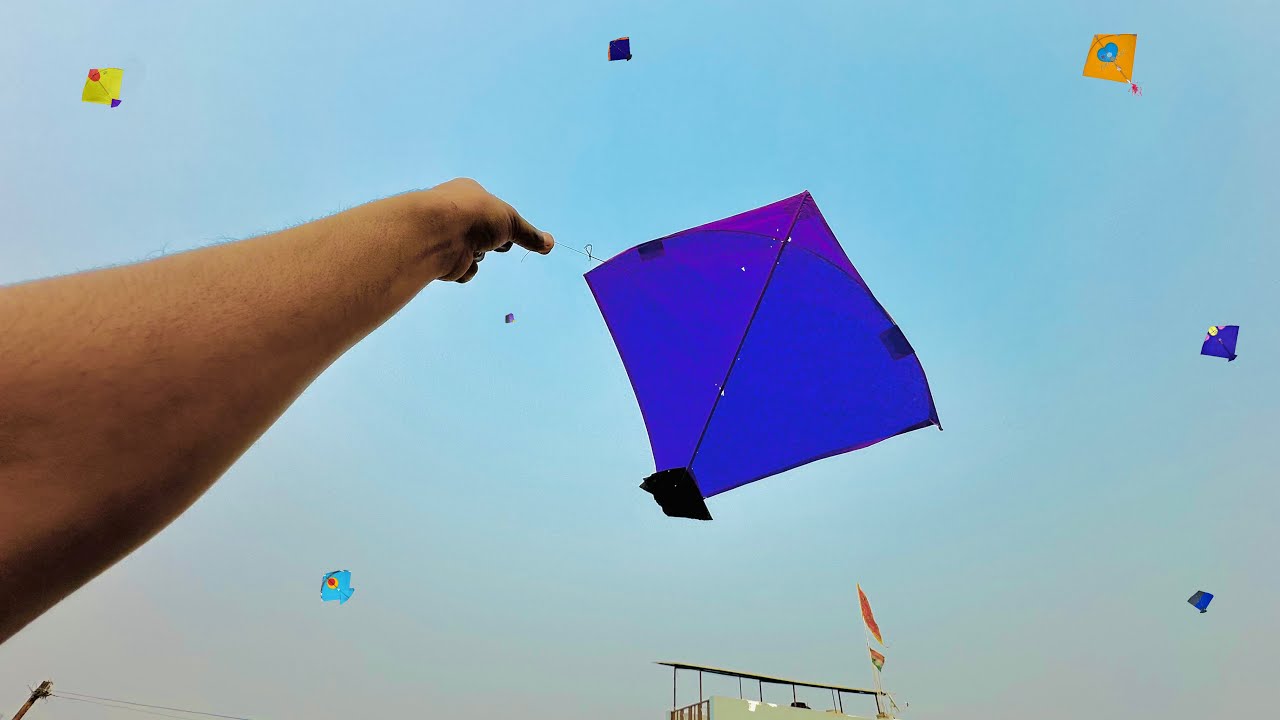 Kite Catching | Kite Looting From Rooftop | Kite