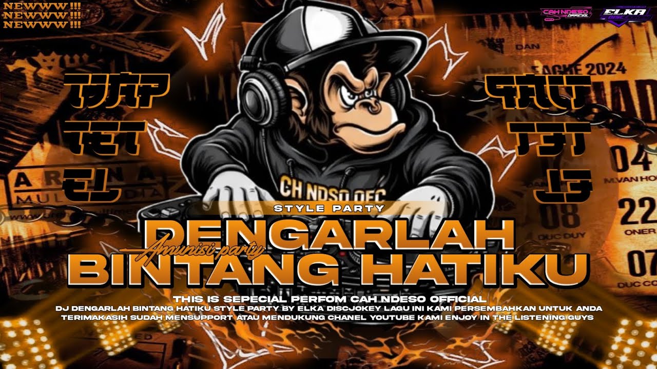 DJ STYLE PARTY‼️ DENGARLAH BINTANG HATIKU X MELODI YALA HABIBI | ELKA DISCJOKEY 
