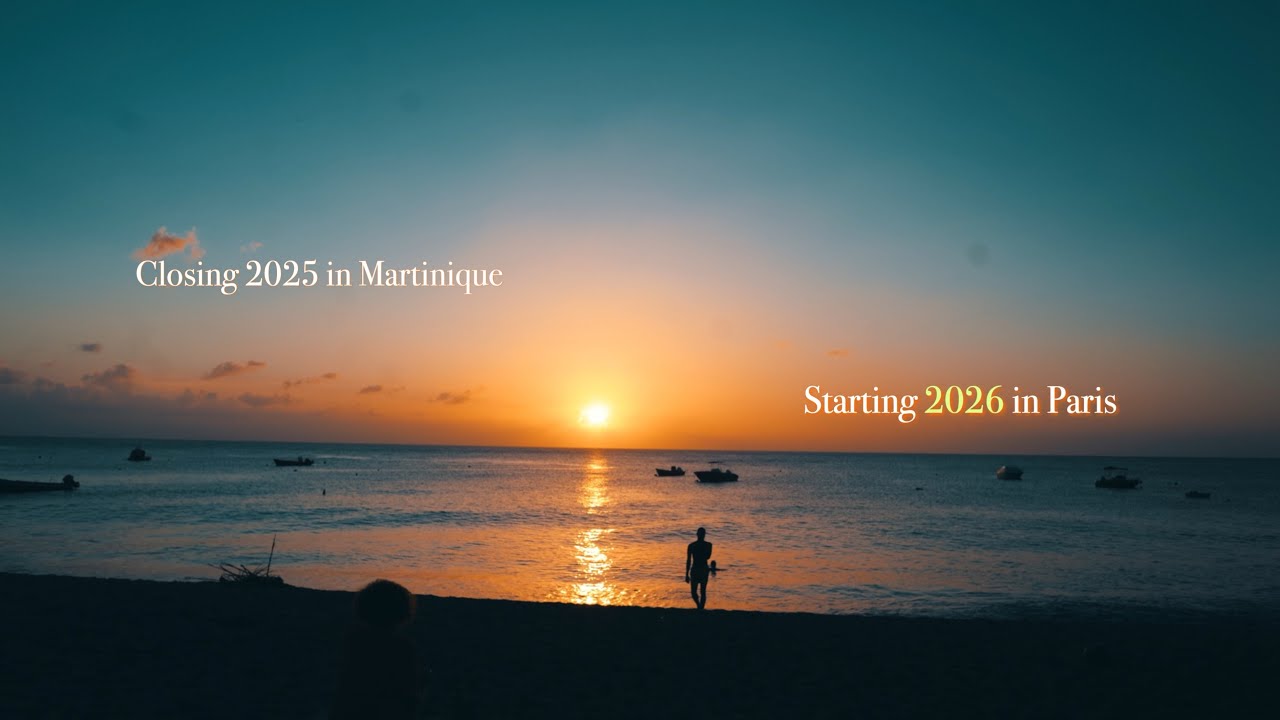 🏝️ 🇫🇷 2025 Martinique | 2026 Paris  연말 시댁으로 여행, 1월 일상과 이사.