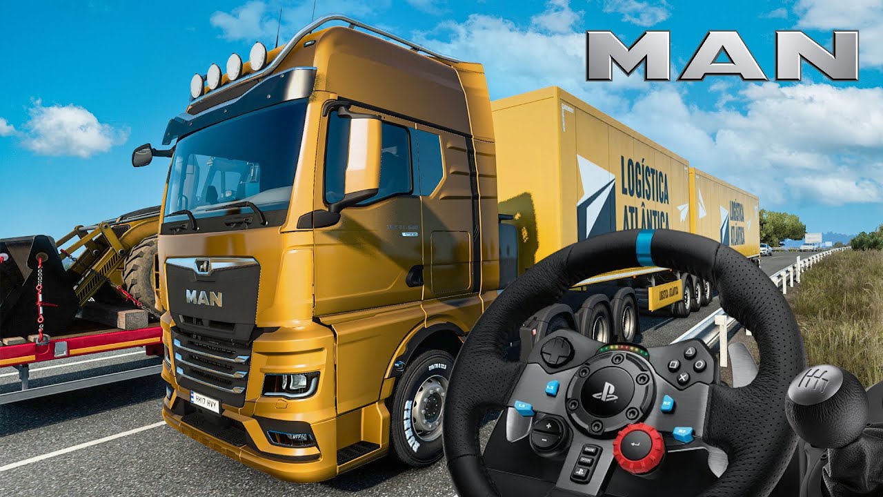 Noul MAN TGX in Euro Truck Simulator 2 - Realistic